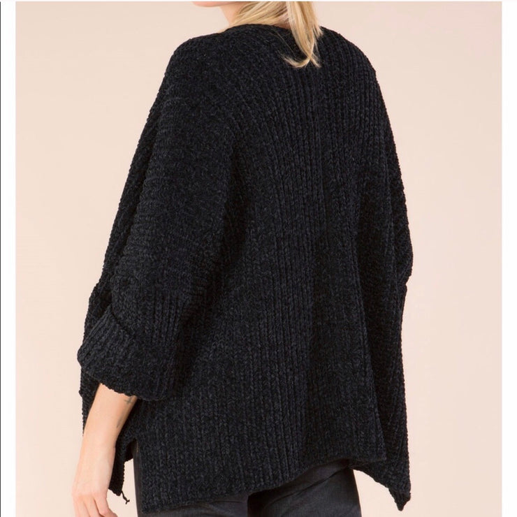 Velvet Chenille Black