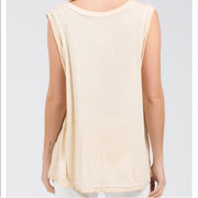 Deep V Tank White