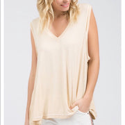 Deep V Tank Charcoal
