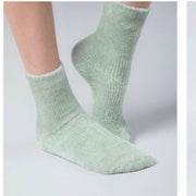Chenille Socks Coral Pink