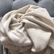 Distressed Hoody Oatmeal