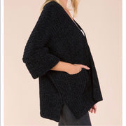 Velvet Chenille Black