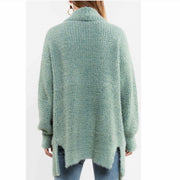 Silky Fuzzy Cardigan in Fired Brick