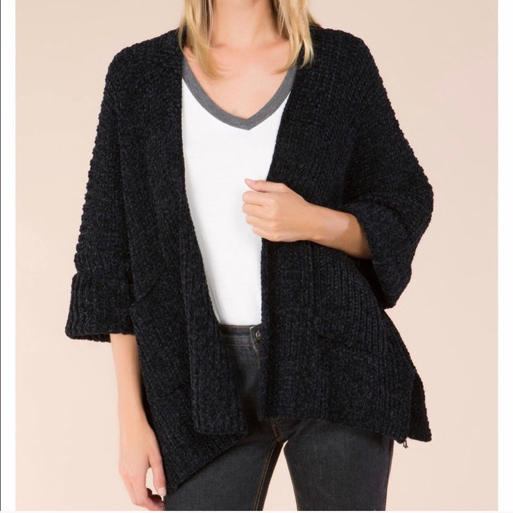 Velvet Chenille Black